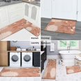 thumbnail image 6 of Kitchen Rugs and Mats Non Skid Washable Spring Flowers Floral Kitchen Mat and Rug Set,Floor Cushion Absorbent Rug,Rubber Backed Area Rugs for Kitchen Laundry, 6 of 7