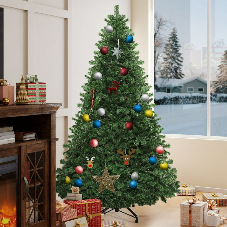 Uforic 7.5ft Spruce Artificial Christmas Tree with 1346 Branch