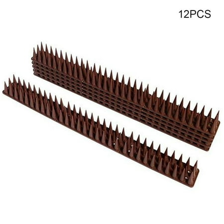 homeholiday 12pcs bird spike fence pest animal anti