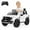 White, variant on Costway 12V Licensed Ford Ranger Kids Ride on Car with Remote Control Storage Basket Black