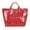 Red, variant on hulanddfd Tote Bag for Women, Large-Capacity Handbag Waterproof Crossbody Pink Messenger Bag for Work Travel
