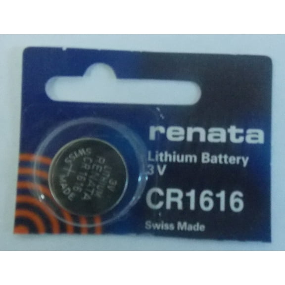 Renata CR1616 3V Lithium Coin Battery 2 Pack