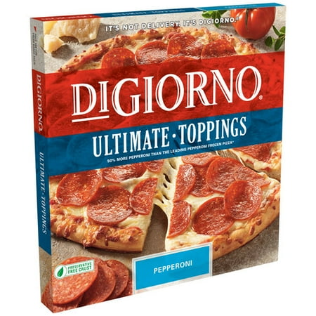 DiGiorno Ultimate Toppings Pepperoni Pizza, 24.1 oz