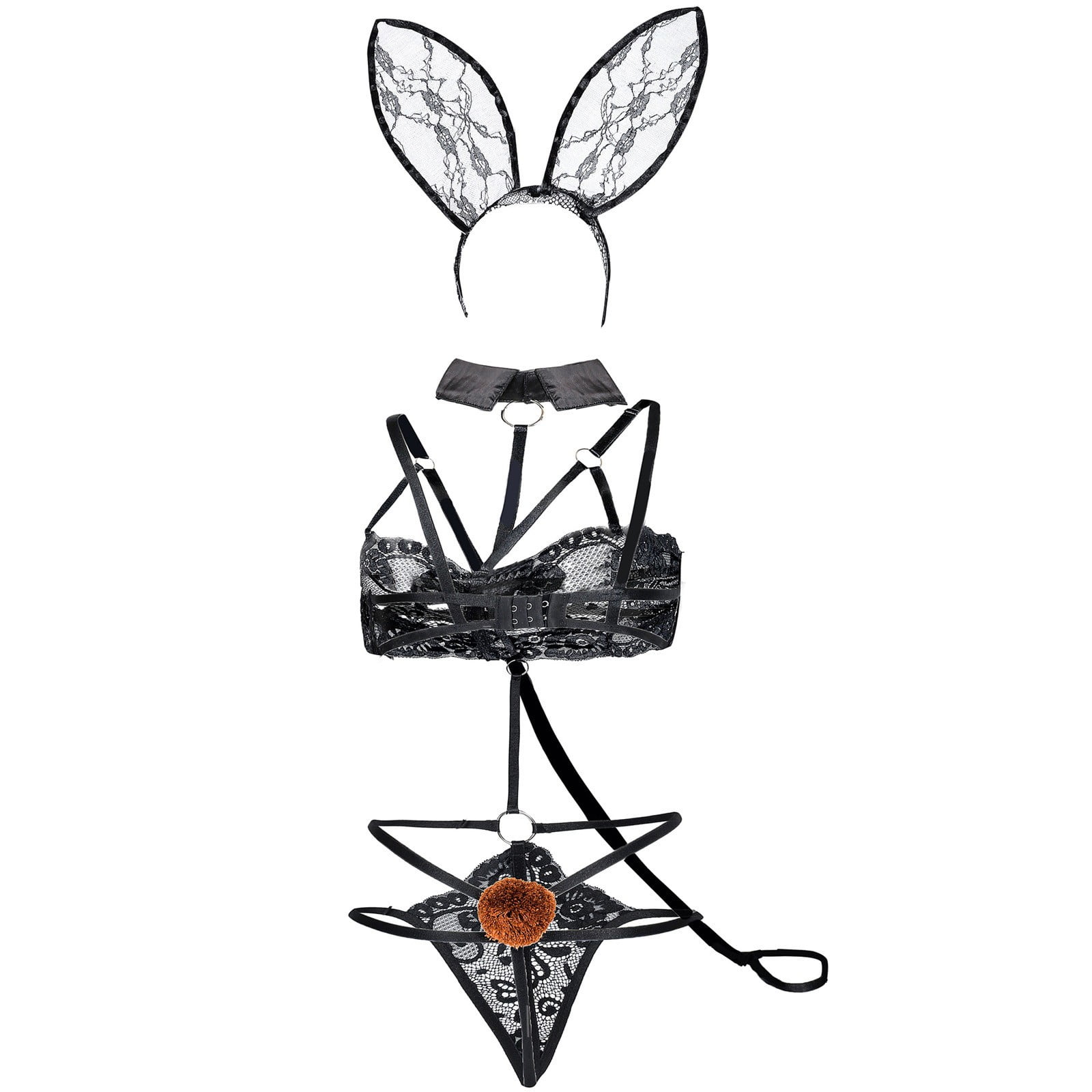 Women Exotic Lingerie Girl Cute Bunny Underwear Suit Couples Spring