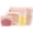CloudPink, variant on purifyou Set of 4 Reusable Silicone Storage Snack Bags 6oz / 16oz / 32oz / 64oz Self-Seal Food Storage Container for Fruits, Vegetables, Sandwiches, Dishwasher Safe & Leak-free (CloudPink)