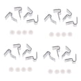 thumbnail image 1 of 8 Piezas de material acero Inoxidable, Acuario, De Peces, , Clip, Soporte, Soporte, Soporte Para Pies, Almohadilla Para Que ec Fernando Soporte tapa pecera, 1 of 8