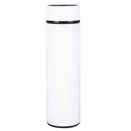 

Fall for Home Savings! UHUYA Business Home Thermo Stainless Steel Water Bottle with Tea Strainer Leakproof Drinkware Coffee Mug Gift White