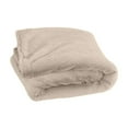 thumbnail image 2 of Electric Heated Blanket for Office and Home - Cozy Polyester Throw with Adjustable Temperature for Legs, Feet, and Knees - Beige, 2 of 6