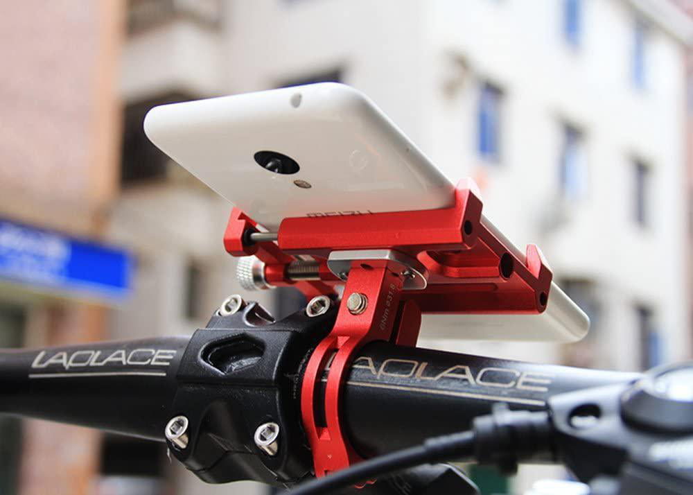 Aluminum Motorcycle Bike Bicycle Holder Mount Handlebar For Cell Phone US etgy 