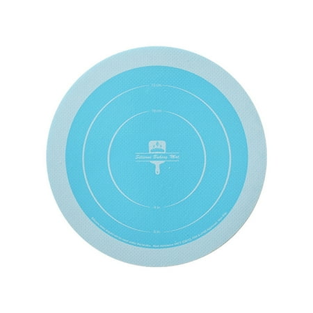 

labakihah silicone cake mat non stick baking mat fondant mat dough rolling mat face & storage bags rolling pad