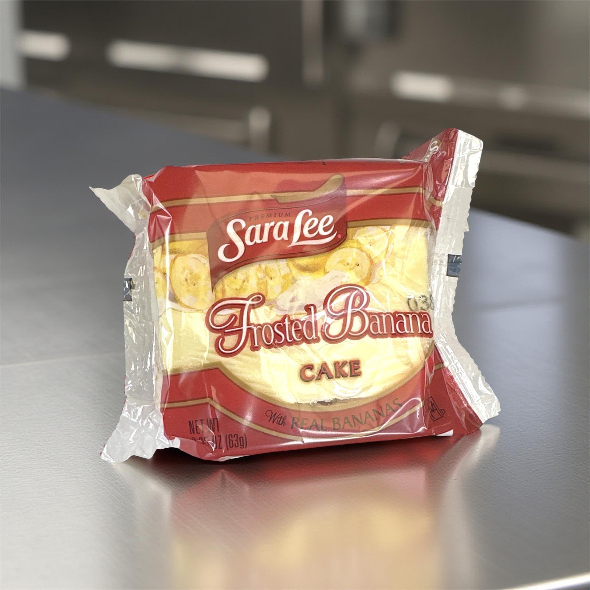 Sara Lee Frosted Banana Cakes – 2.25 oz Individually Wrapped Banana Snack Cakes, Pack of 12