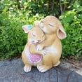 thumbnail image 4 of Figurine, Bunny Sculpture Vivid Wide Application Exquisite  For Lawn For Yard, 4 of 8