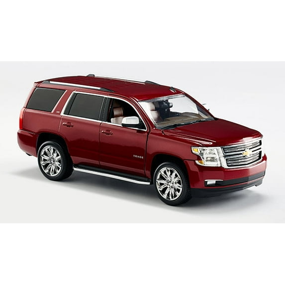 Norscot 65111 2015 Chevrolet Tahoe LTZ in Crystal Claret Tintcoat (red) 1/24