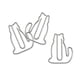 thumbnail image 1 of Clips en Forma de Gato TIGSA 728987024184, 1 of 3