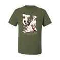 thumbnail image 2 of If It's Not a Jack Russell Terrier It's Just a Dog | Mens Dog Lover Graphic T-Shirt, Military Green, X-Large, 2 of 3