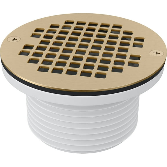 Proflo Pf42848 6" Brass Grate - Brass