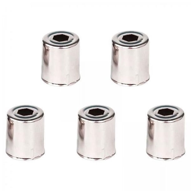 Tapas de magnetrón para microondas,Reemplazo de piezas de horno con tapa de magnetrón para microondas,5 piezas de repuesto para horno con tapa de magnetrón para microondas,Suministros para