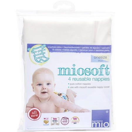 Bambino Mio - Miosoft Reusable Diapers - One Size Fits All - 4