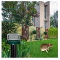 thumbnail image 2 of Picos disuasorios sónicos de topos con energía solar, repelente de serpientes para jardín, jardín, repelente de marmotas, paquete de 4, negro, 2 of 5