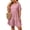 Pink plus size boho mini dress a1, variant on Uscallm Women Plus Size Flowy Ruffle Mini Dresses Short Sleeve Round Neck Boho Casual Summer Travel Beach Sundresses, Mint Green XL