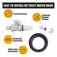 thumbnail image 4 of 1Set Toilet Water Valve Kit for RV Part 13168 Upgraded Aqua Magic IV Leak Proof High Performance RV Accessories, 4 of 5