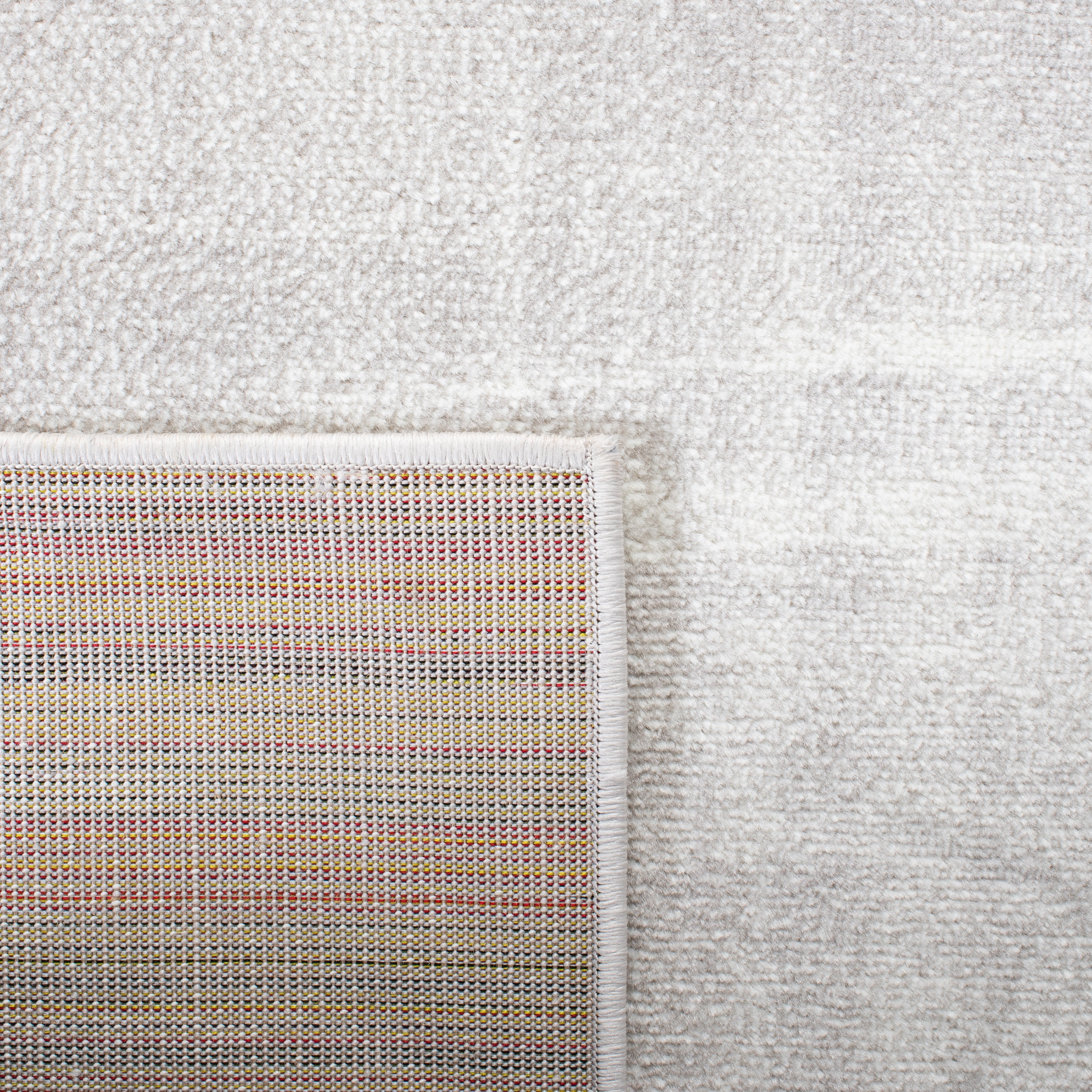 SAFAVIEH Skyler Steward Abstract Area Rug, Grey/Ivory, 6'7" x 6'7" Round