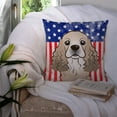thumbnail image 3 of American Flag and Cocker Spaniel Fabric Decorative Pillow BB2146PW1414, 3 of 4