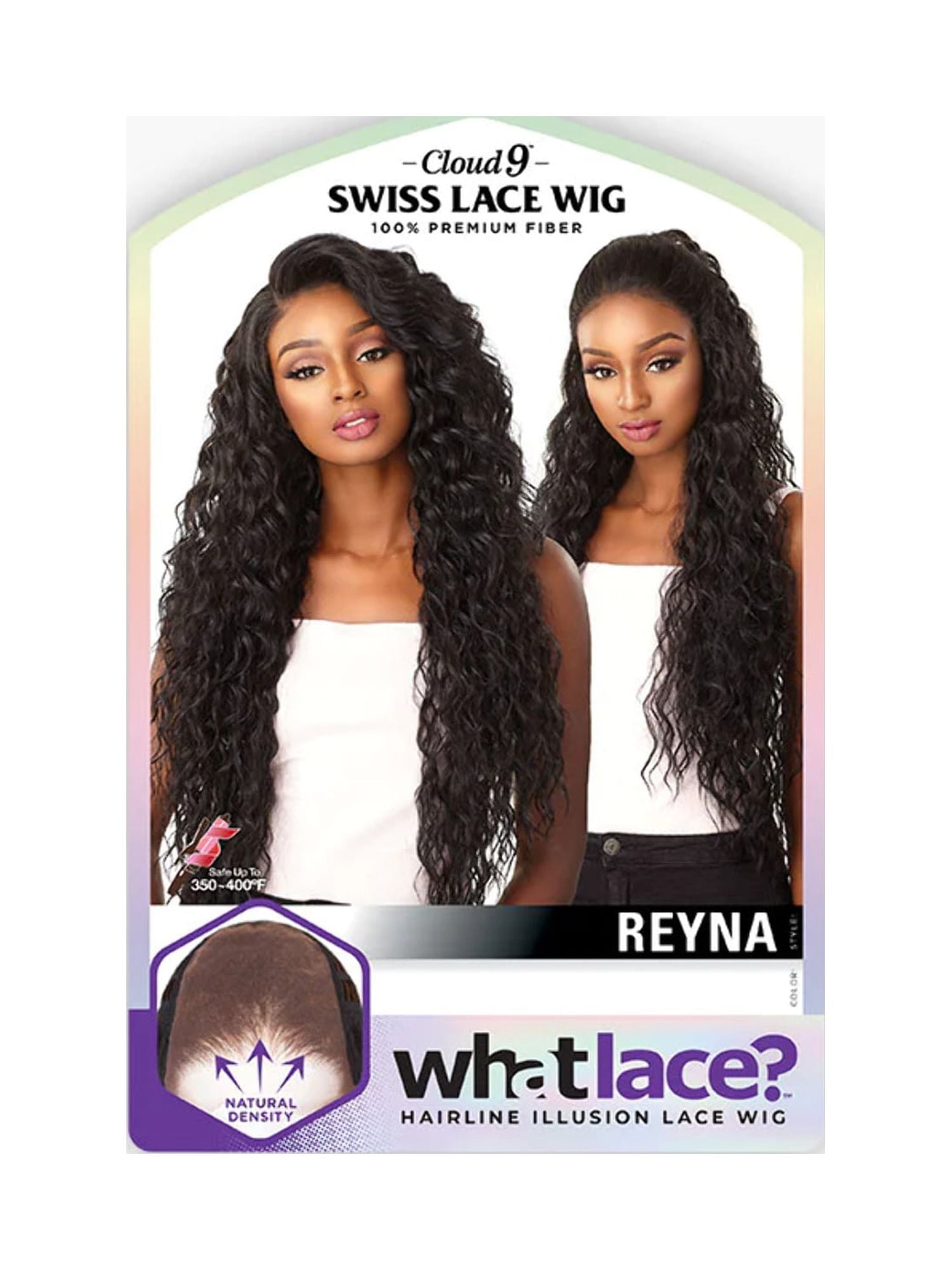 Sensationnel Synthetic Hair Lace Front Wig Cloud 9 What Lace Swiss Lace 13X6 Reyna MP SILVERGRAY