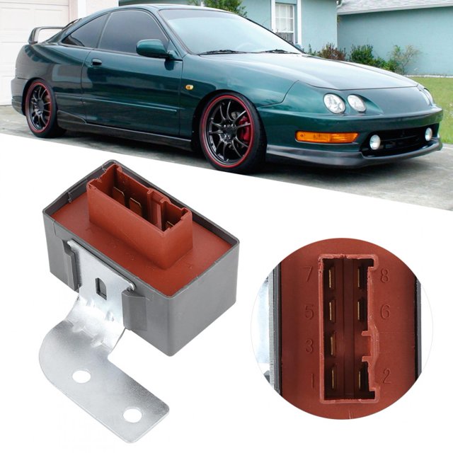 Relé, Alta Sensibilidad 39400-SM4-003 Plástico ABS 39400-SV4-003 Para Reemplazo De Automóvil Para Del Sol 1993-1997