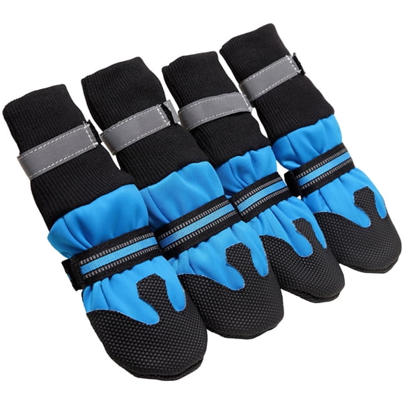 CY5O5ee Chaussettes Antidérapantes pour Chien Bottes Chaussures de Marche pour Animaux Été Résistantes à la Chaleur Imperméables Bottes Souples pour Extérieur Voyage Chaud Petits Moyens Chiens
