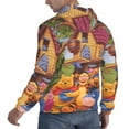 thumbnail image 5 of Winnie The Pooh Trendy Cartoon Men'S Fleece Hooded Hoodie, hoodies for women men with pockets,Fall Fashion 2025 Pullover Sweaters Winter Clothes, 5 of 9