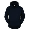 thumbnail image 4 of Essentials Hoodies for Men 2025 Long Sleeve Hooded Sweatshirt with Pocket Pullover Hoodie Basic Hoody Mens Hoodies, 4 of 7