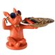 thumbnail image 2 of Decoración de escritorio Bulldog con decoración de escultura de resina de palet para oficina (naranja) Libre de BPA, 2 of 9
