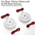 thumbnail image 2 of Altavoces marinos Pyle PLMRS63WL de 6,5 pulgadas, 2 vías y 240 W, color blanco, 2 of 6