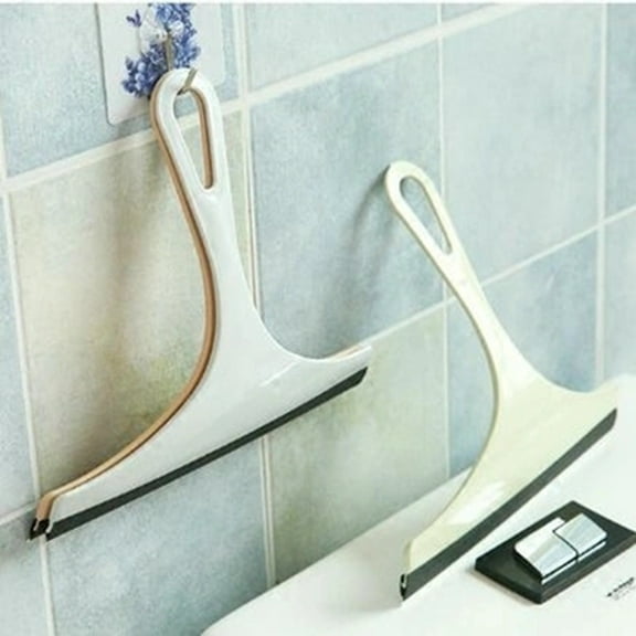 BORDSTRACT All-Purpose Shower Squeegee For Shower Doors, Bathroom, Window And Car Glass -Blue