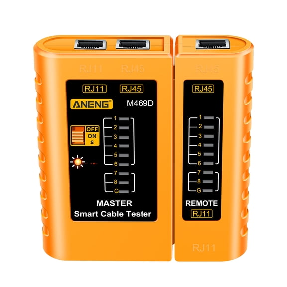Network Cable Tester,Network Cable Led Indicator On-off With Led Indicator Lines With Led Indicator On-off Network Rj45 Lines With Rj11 Rj45 Lines Tester Rj11 Rj45 Buzhi Mewmewcat Leeofty