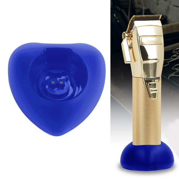 Estación de Carga Inalámbrica Vertical Del Soporte de Carga de La Recortadora de cabellero Eléctrica para Artículos Domésticos 8700Gcn / 787Gcn Recortadora - Blue azul Yinane Base de carga para cortapelos