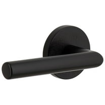 Viaggio Clomlnmod_Prv_234_Lh Motivo Left Handed Solid Brass Privacy Door Lever Set - Black
