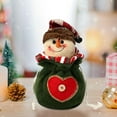 thumbnail image 2 of CuiLiyq Christmas Gift Bags with Drawstrings, Xmas 3D Reusable Goody Bags for Christmas Party Favor Wrapping Supplies Bulk (Snowman), 2 of 6
