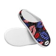 thumbnail image 3 of Kdxio American With Lips Women's Men's Slippers Plush Slip-On House Slipper for Winter Indoor Soft Cushion Non-slip Fluffy Slides Slippers-35/36, 3 of 7