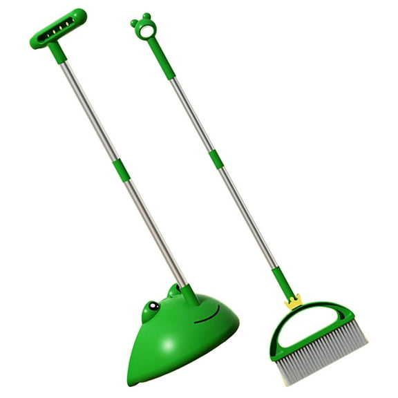 SEWCHICS Dustpan Broom Home Floor Cleaning Set