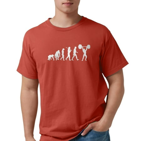 Cafepress Cafepress Evolution Of Weightlifting T Shirt Mens