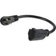thumbnail image 1 of 1 ft. Flat Extension Cord - NEMA 5-15R to Right-Angle 5-15P, 1 of 1