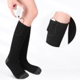 thumbnail image 4 of Calcetines calentados para hombres/mujeres-Calcetines eléctricos recargables actualizados con batería capacidad de 2500mAh-hasta 6-7 tiempo de tiempo de tiempo de de Yinane calcetines calentadores ajustables, 4 of 8