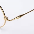 thumbnail image 3 of Agstum Retro Round Titanium Optical Eyeglasses Frame Wire Rim Cable Temples No Nose Pads, 3 of 12