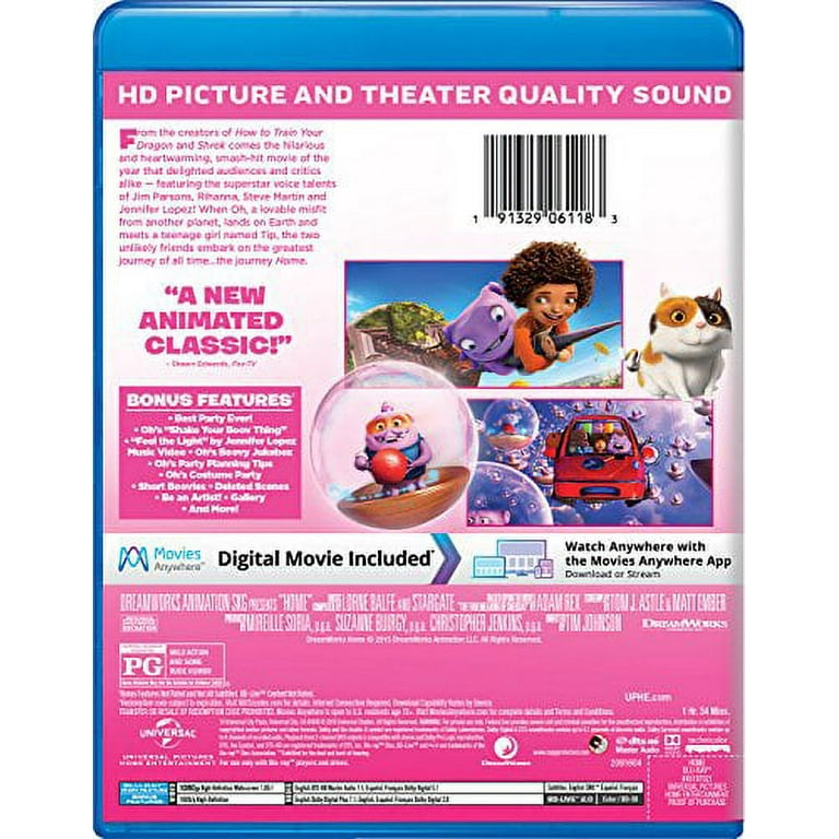 Home (Blu-ray New Box Art) [Blu-ray] - Walmart.com