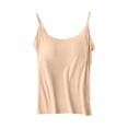 thumbnail image 3 of Hvogkswy Plus Size Tank Tops for Women Solid Spaghetti Strap Scoop Neck Sleeveless Cami Stretch Loose Fitted Summer Casual Tank Tops XS-5XL, 3 of 8