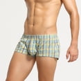 thumbnail image 2 of Sngxgn Mens Boxer Briefs Breathable Underwear for Men(Yellow,M), 2 of 7