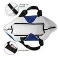 thumbnail image 4 of Disketp Navy Blue Bolsa Tote Estampada para Mujer, Bolso de Hombro y de Mano para Compras y Viajes, 4 of 8