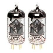 Telefunken Matched Pair OF E88CC-TK | Black Diamond Series Replacement Vacuum Tube